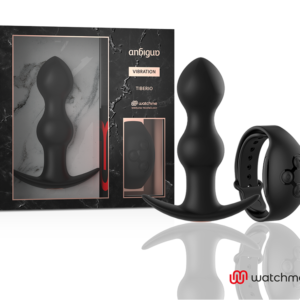AMBIGUO WATCHME TELECOMANDO SPINA VIBRATORE ANALE TIBERIO