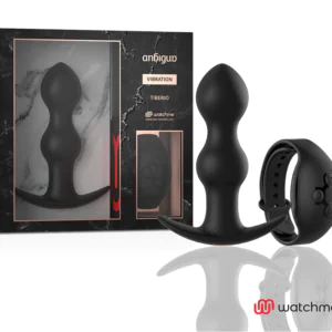 AMBIGUO WATCHME TELECOMANDO SPINA VIBRATORE ANALE TIBERIO
