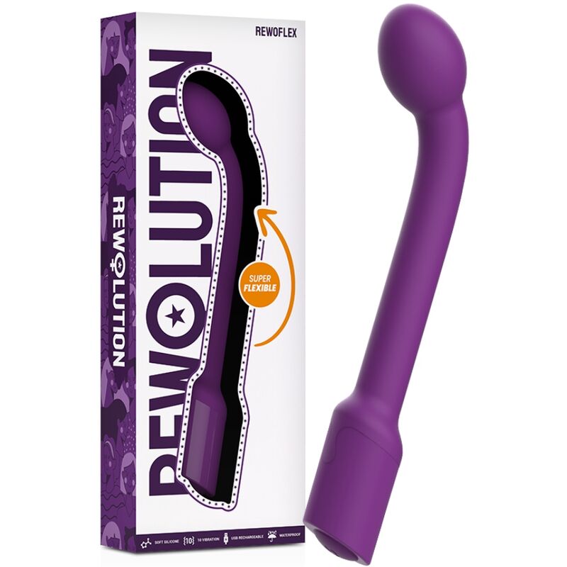 REWOLUTION REWOFLEX FLESSIBILE STIMOLATORE DEL PUNTO G VIBRATORE
