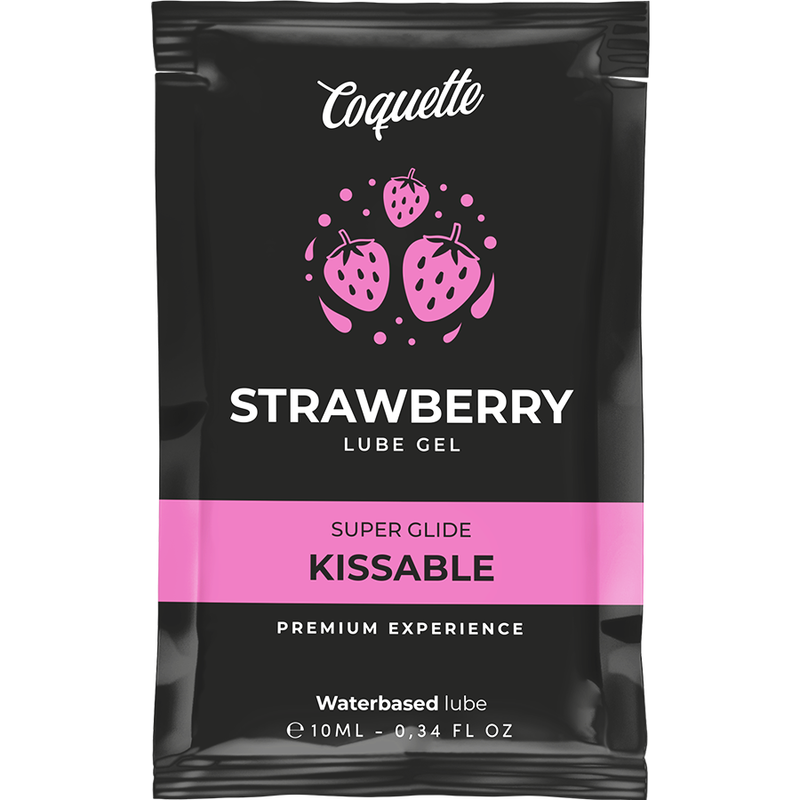 GEL LUBRIFICANTE ALLA FRAGOLA BACIABILE ALL”ACQUA COQUETTE 10 ML