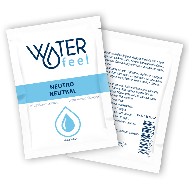 WATERFEEL – GEL SCORREVOLE NEUTRO A BASE ACQUA 6 ML