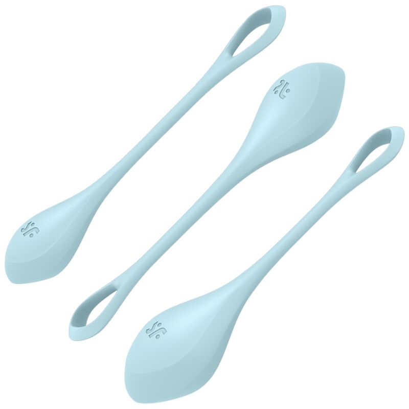 SATISFYER – SET DA ALLENAMENTO YONI POWER 2 BLU