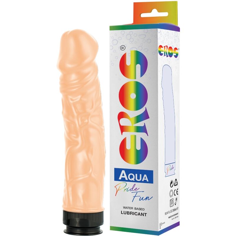 PRIDE – EROS AQUA LGBT PRIDE DILDO E LUBRIFICANTE A BASE DACQUA