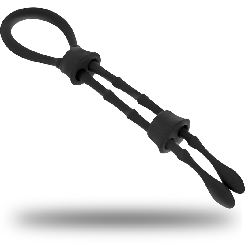OHMAMA FETISH – ANELLO IN SILICONE CON CORD-COCK E TESTICOLO