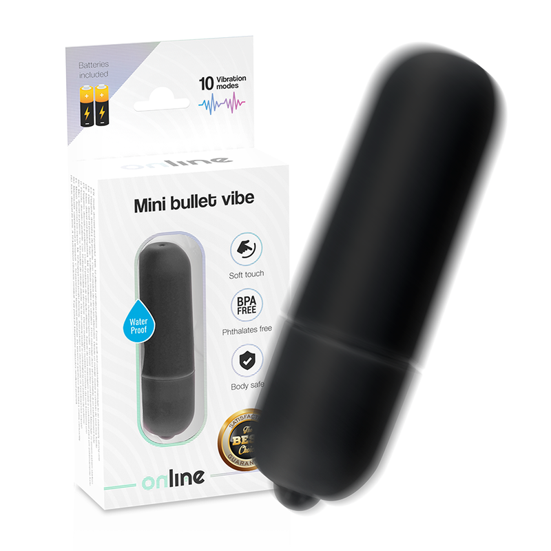 ONLINE MINI BULLET VIBE – NERO
