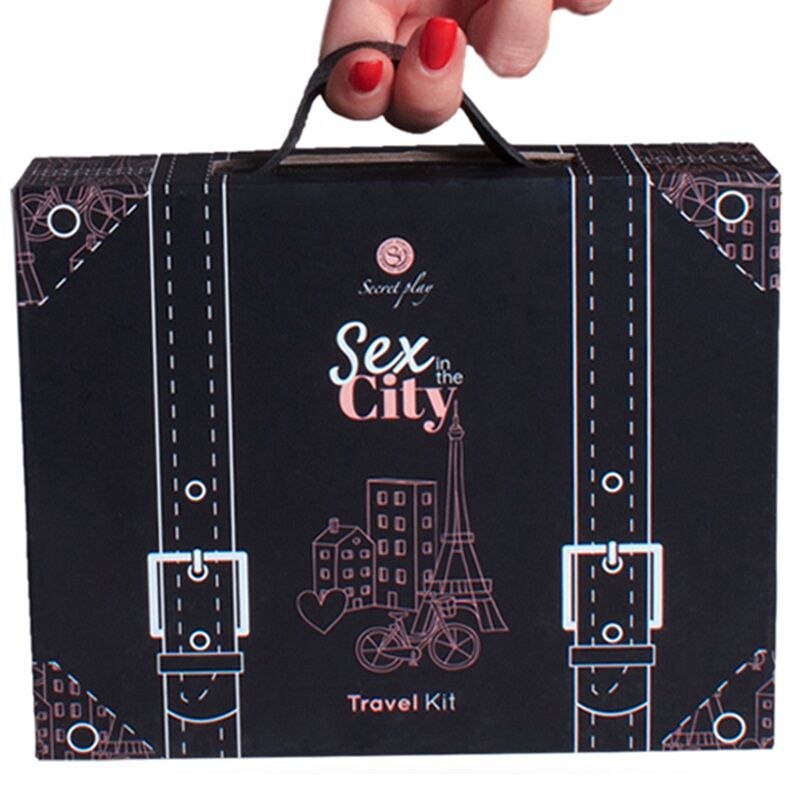 SECRETPLAY – KIT DA VIAGGIO SESSO IN CITTÀ (ES/EN/DE/FR/NL/PT)
