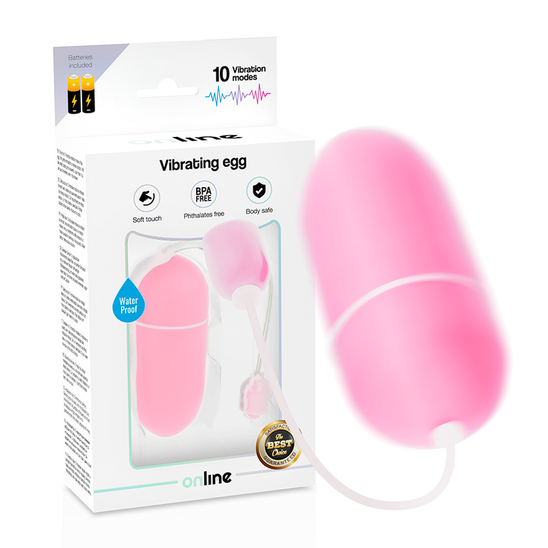 ONLINE UOVO VIBRANTE IMPERMEABILE – ROSA