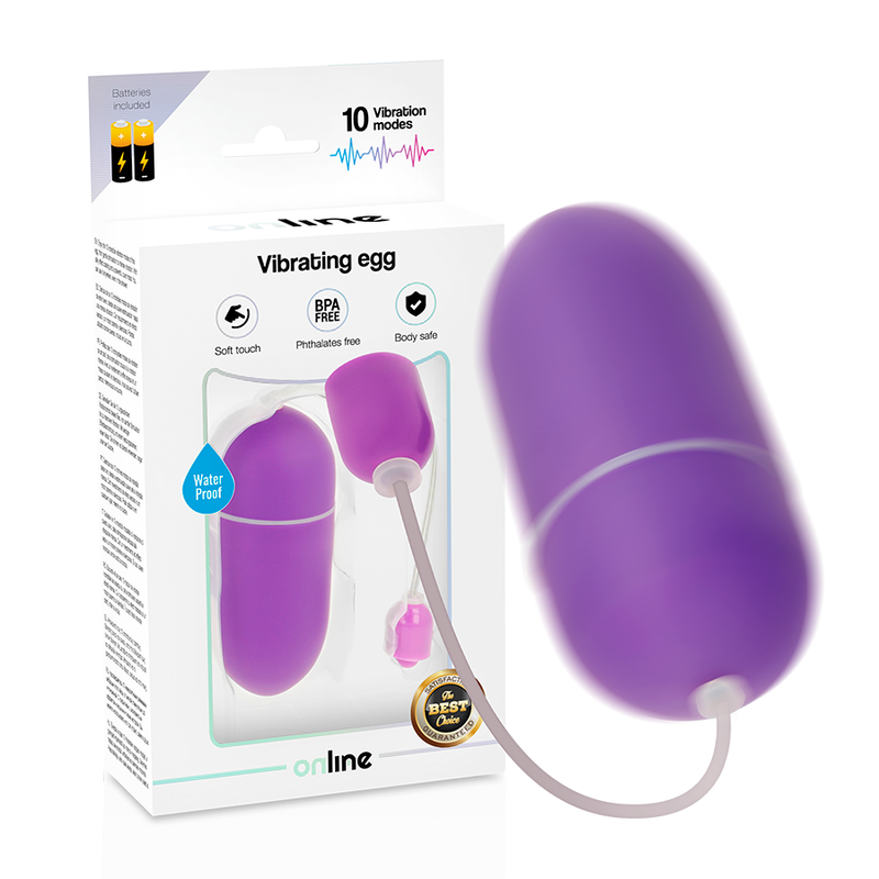 ONLINE UOVO VIBRANTE IMPERMEABILE – VIOLA