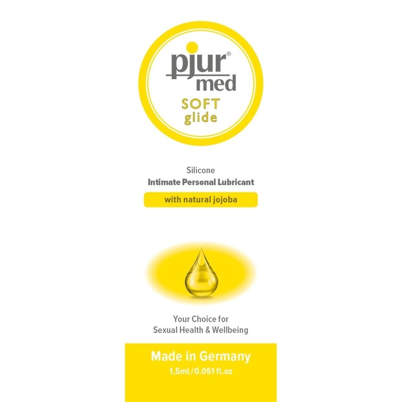 PJUR – LUBRIFICANTE AL SILICONE MED SOFT GLIDE 1.5 ML
