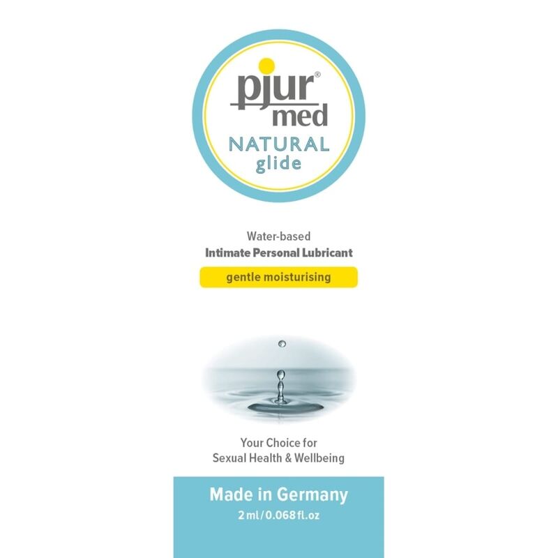 PJUR – MED LUBRIFICANTE NATURALE A BASE ACQUA 2 ML