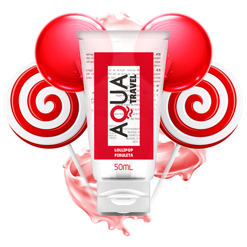 AQUA TRAVEL – LUBRIFICANTE A BASE ACQUOSA GUSTO LOLLIPOP – 50 ML 19