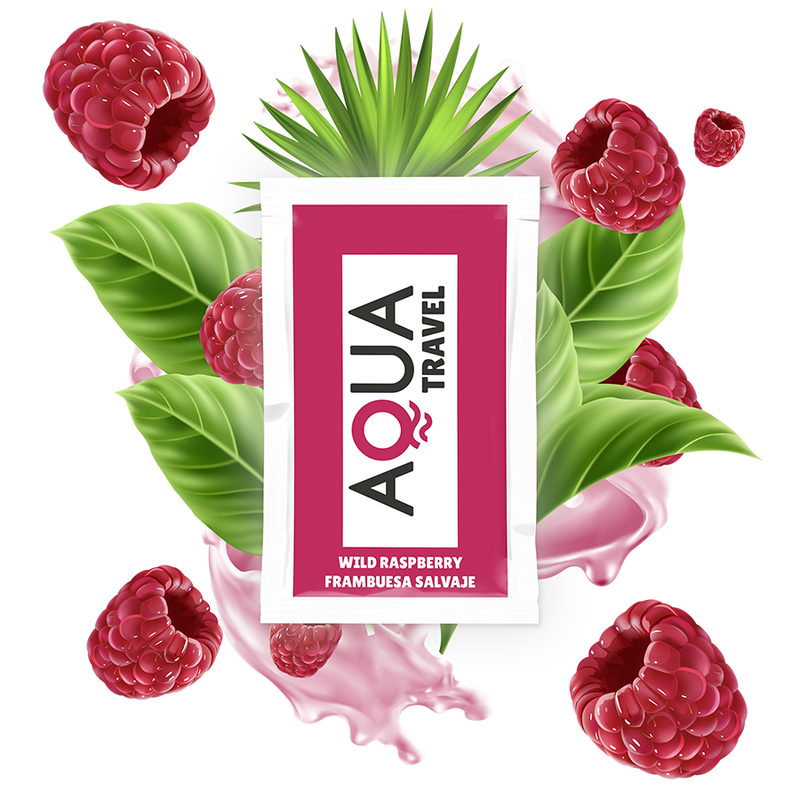 AQUA TRAVEL – LUBRIFICANTE A BASE ACQUA AL GUSTO LAMPONE SELVATICO 6 ML