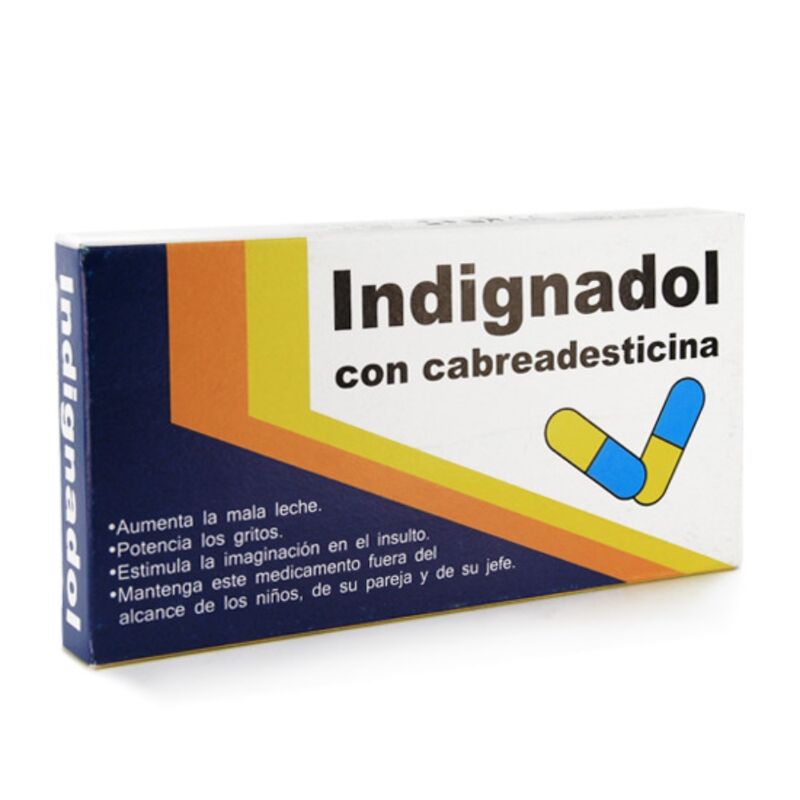 DIABLO GOLOSO – SCATOLA MEDICINALI INDIGNADOL