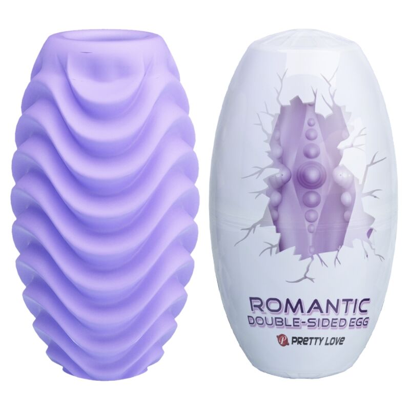PRETTY LOVE – UOVO MASTURBATORE LILLA A DOPPIA FACCIA 4
