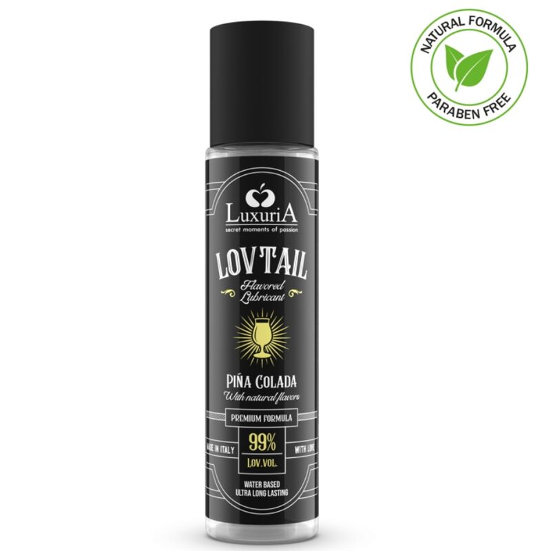 INTIMATELINE – LUBRIFICANTE LOVTAIL A BASE ACQUA LUXURIA PIÑA COLADA 60 ML