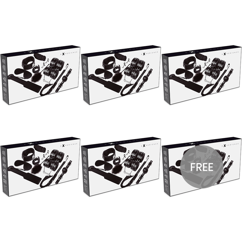 EXPERIENCE – KIT FETISH BDSM SERIE NERA 5+1 GRATIS