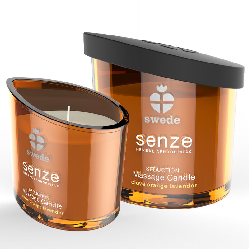 SWEDE – CANDELA DA MASSAGGIO SENZE SEDUCTION CHIODI DI – GAROFANO, ARANCIA, LAVANDA