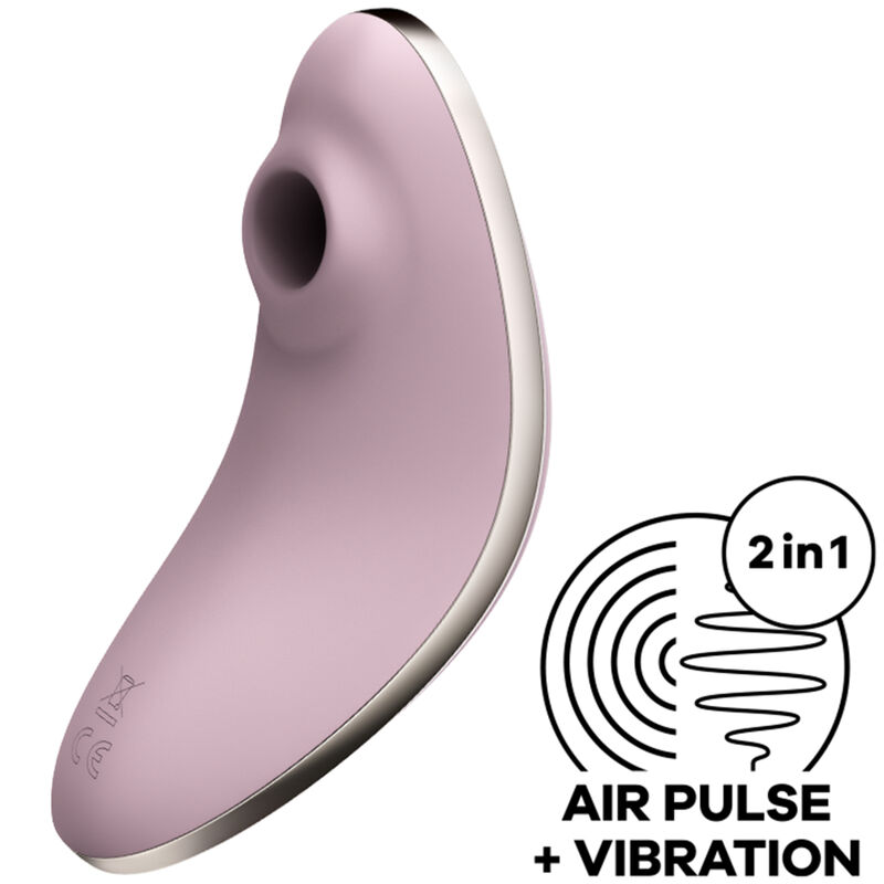 SATISFYER – VULVA LOVER 1 STIMOLATORE E VIBRATORE A IMPULSI DARIA VIOLA