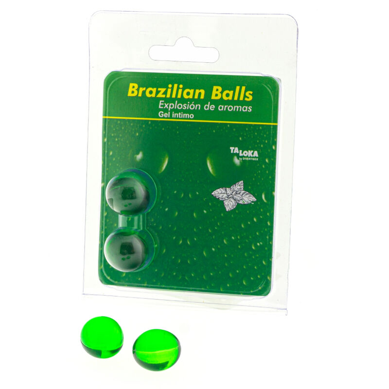TALOKA – 2 PALLINE BRASILIANE GEL INTIMO MENTA