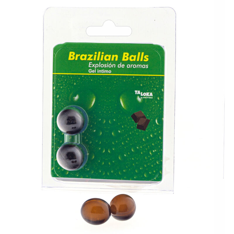 TALOKA – 2 SFERE BRASILIANE GEL INTIMO AL CIOCCOLATO