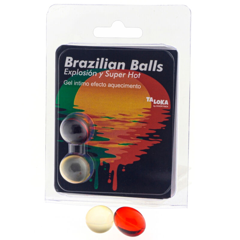 TALOKA – 2 SFERE BRASILIANE GEL ECCITANTE EFFETTO SUPER HOT