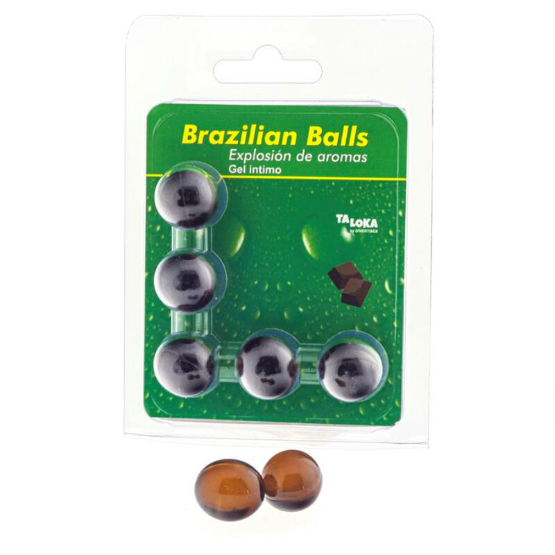 TALOKA – 5 SFERE BRASILIANE GEL INTIMO AL CIOCCOLATO