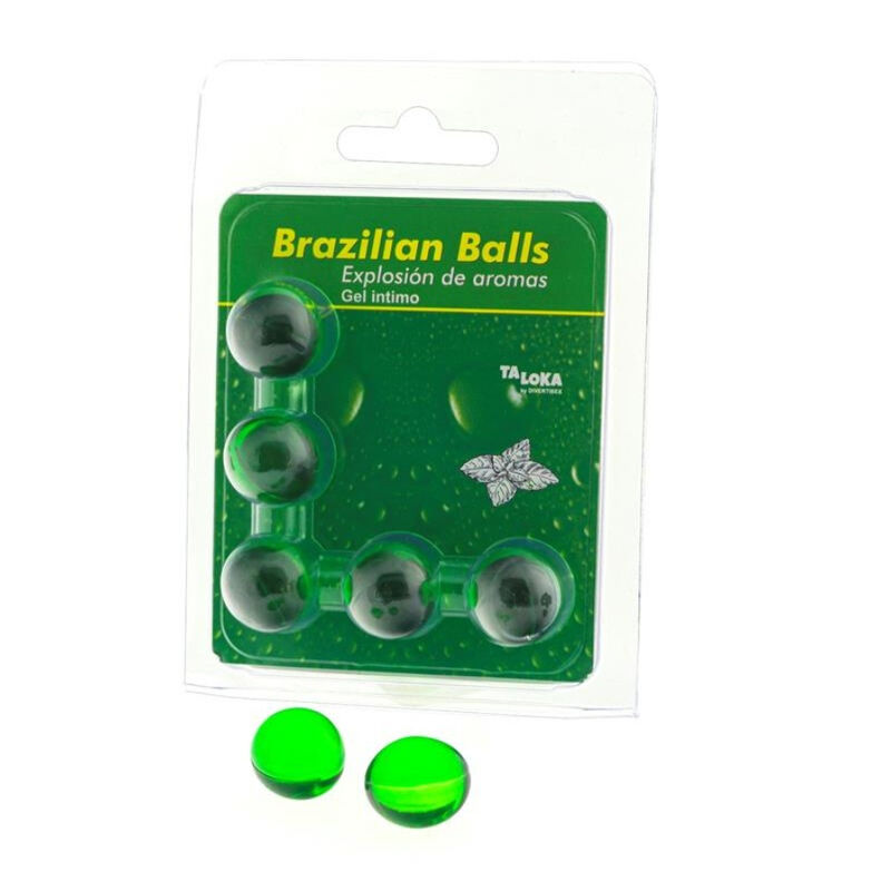 TALOKA – 5 PALLINE BRASILIANE GEL INTIMO MENTA