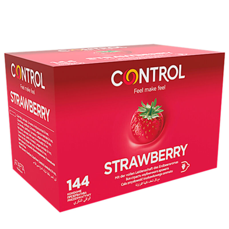 CONTROL – PRESERVATIVI ADAPTA ALLA FRAGOLA 144 UNITÀ