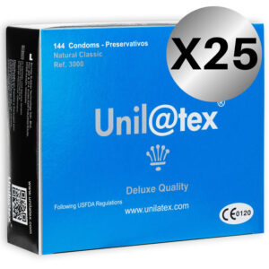 UNILATEX – CONSERVANTI NATURALI PACK 25 X 144 UNITÀ