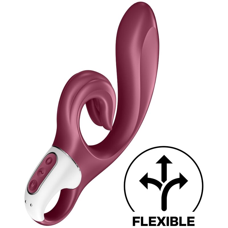 SATISFYER – LOVE ME RABBIT VIBRAZIONE ROSSO 2
