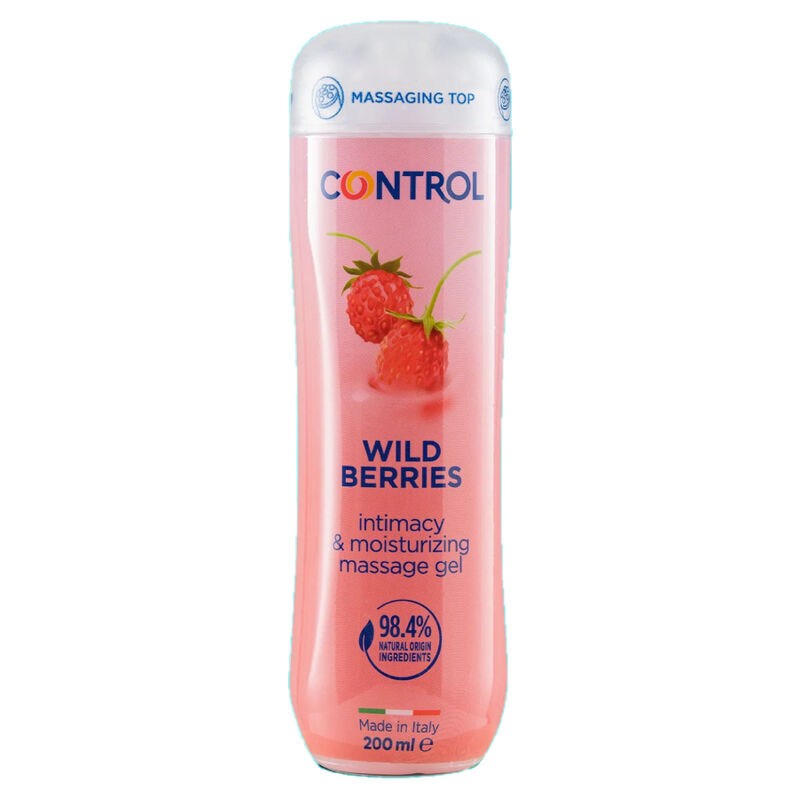 CONTROL – GEL DA MASSAGGIO 3 IN 1 FRUTTI DI BOSCO 200 ML