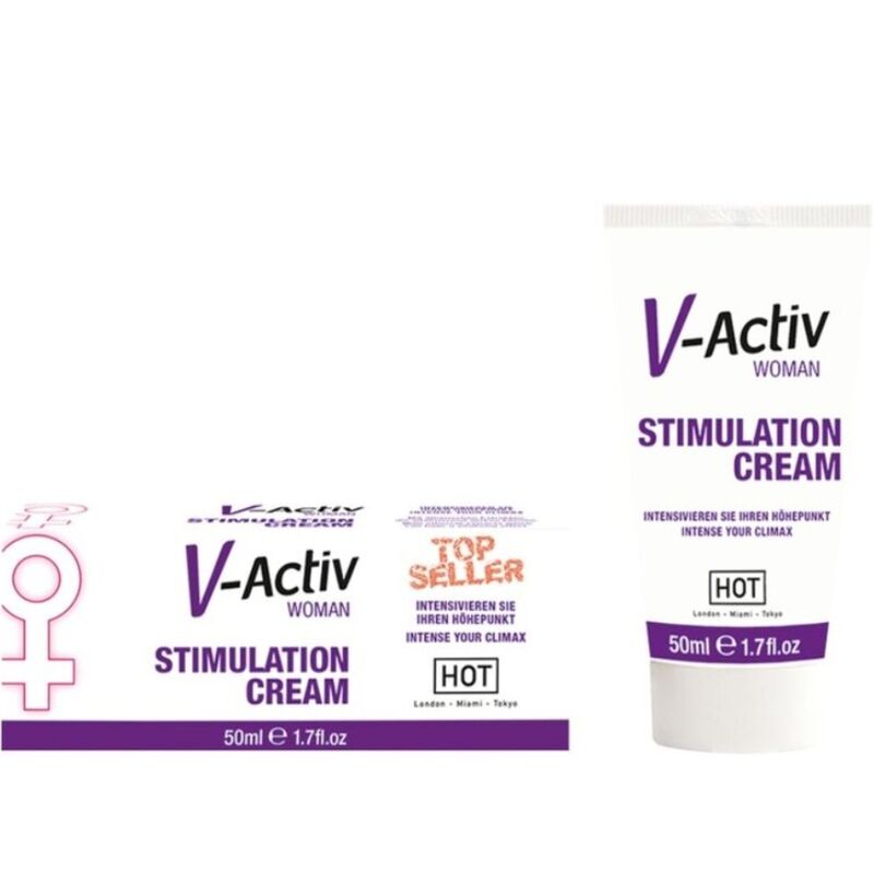 HOT – V-ACTIV CREMA STIMOLANTE DONNA 50ML