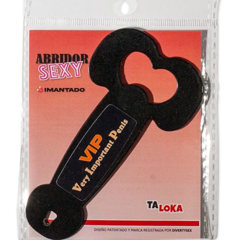 TALOKA – APERTURA MAGNETICA IN METALLO MOLTO IMPORTANTE PENE NERO