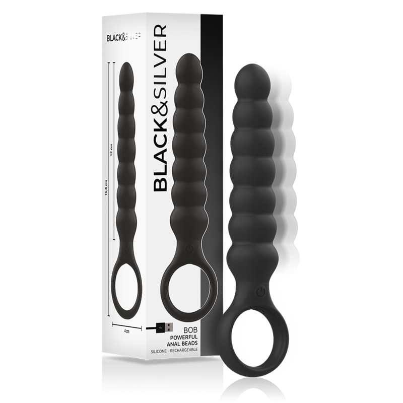 BLACKSILVER – POTENTE DILATATORE ANALE IN SILICONE BOB