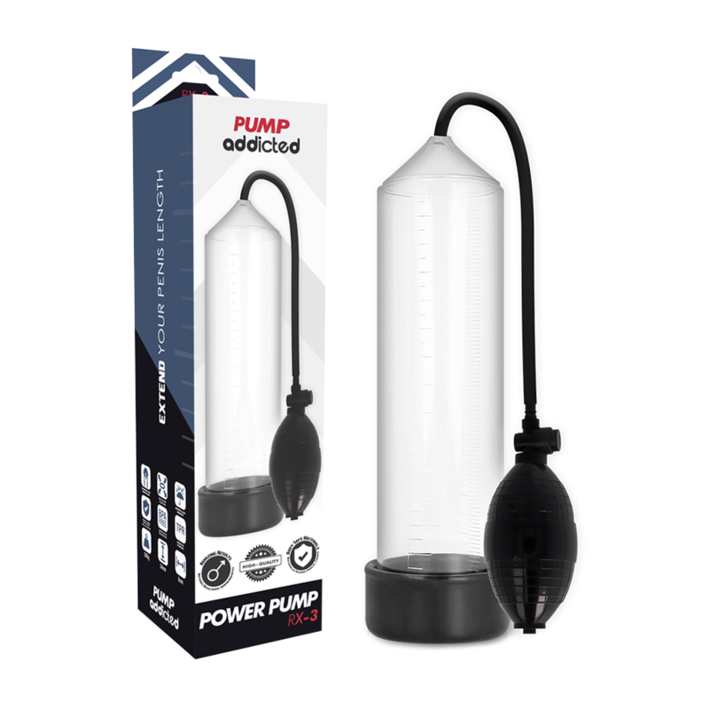 Pompa per Erezione ad Aria – Pump Addicted RX3