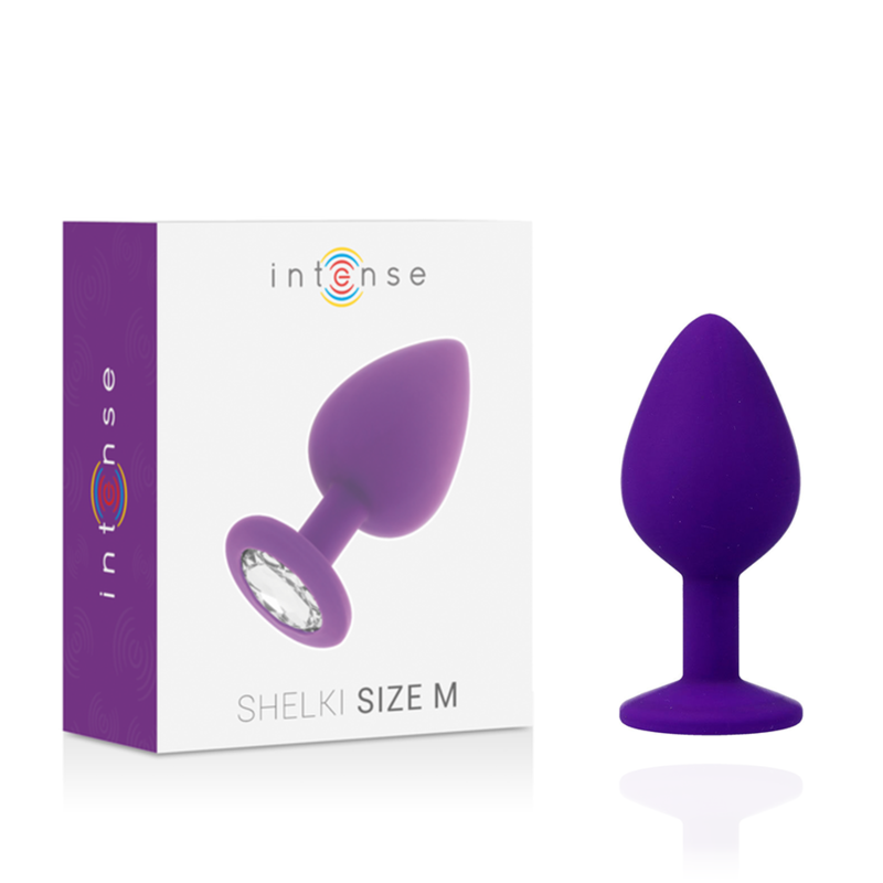 Plug Anale Intense Shelki M Lilla 2 Plug Anale Intense Shelki M Lilla 2