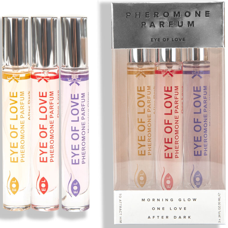 EYE OF LOVE – EOL PHR PARFUM 10ML SET/3 – MORNING GLOW, ONE LOVE, AFTER DARK