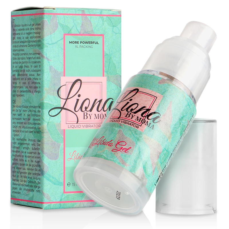LIONA BY MOMA VIBRATORE LIQUIDO LIBIDO GEL 15 ML