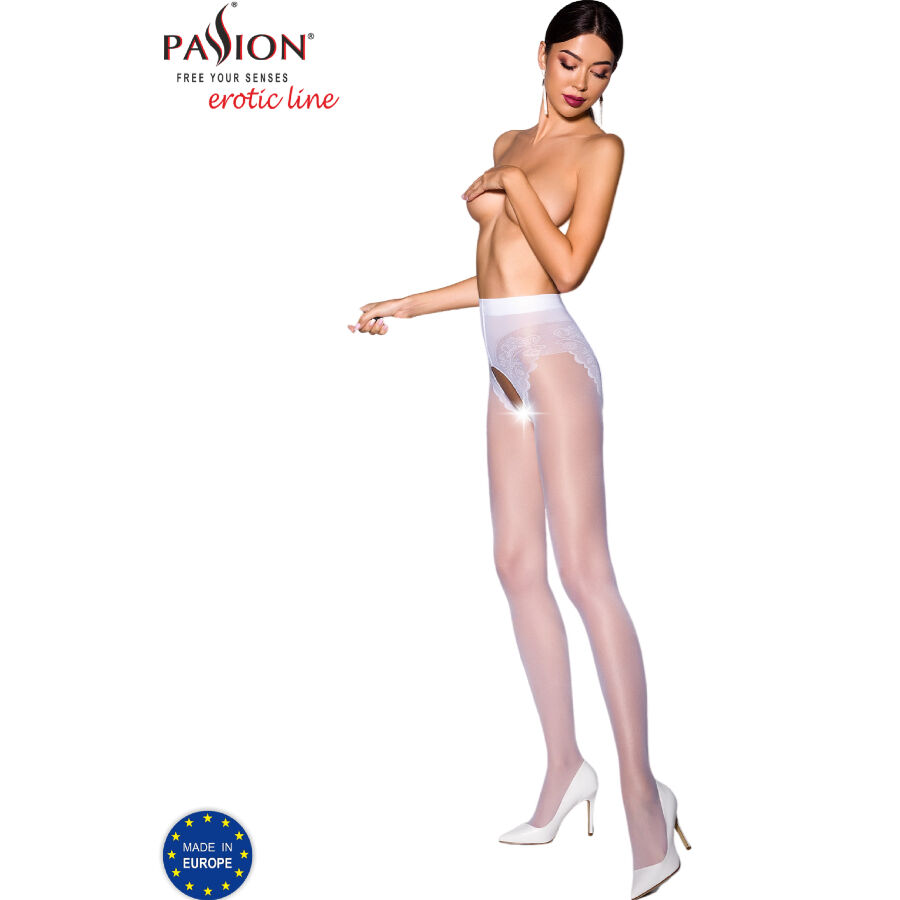 PASSION – TIOPEN 006 COLLANT BIANCO 1/2 30 DEN