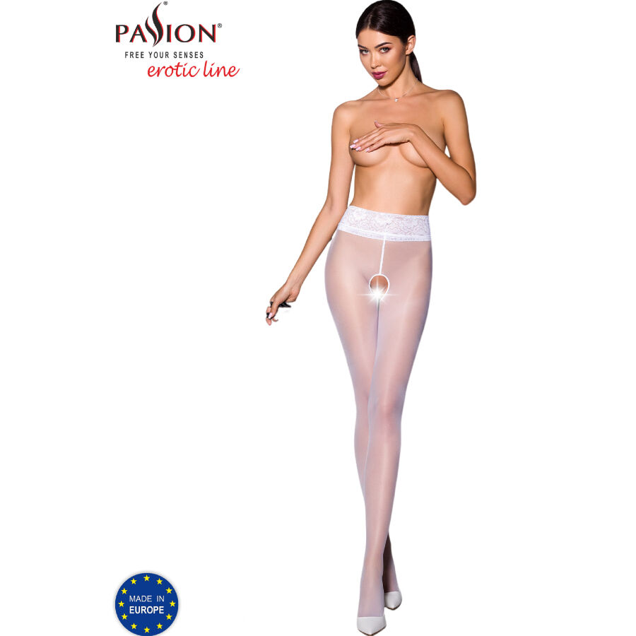 PASSION – TIOPEN 008 MEDIAS BLANCO 1/2 (30 DEN) 3