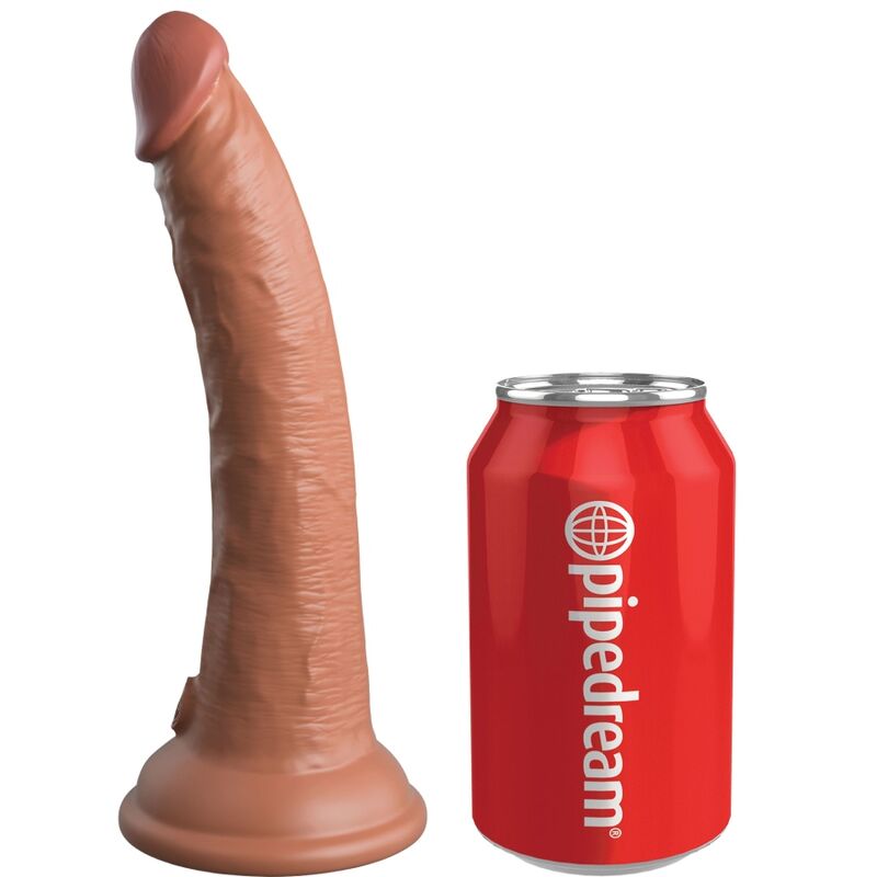 KING COCK ELITE – DILDO REALISTICO IN SILICONE 17,8 CM CANDY