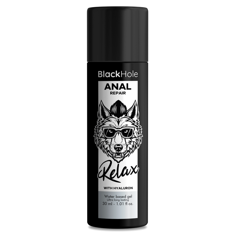 BLACK HOLE – RIPARATORE ANALE A BASE DACQUA RELAX CON IALURONICO 30 ML