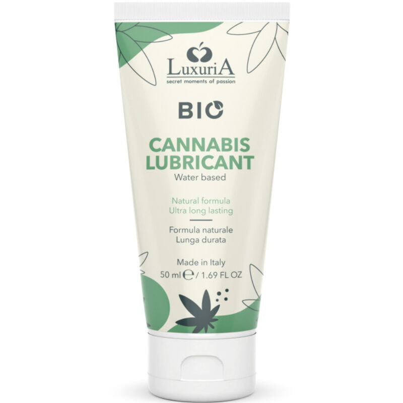 INTIMATELINE LUXURIA – LUBRIFICANTE A BASE ACQUA BIO CANNABIS 50 ML