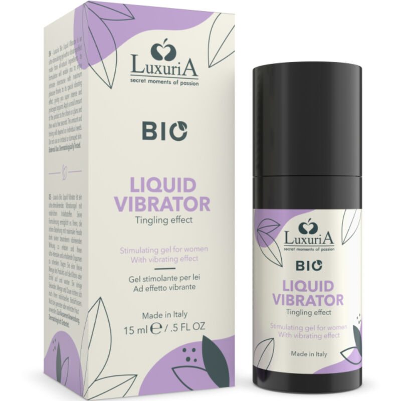 INTIMATELINE LUXURIA – GEL BIO STIMOLANTE PER LEI EFFETTO VIBRANTE 15 ML