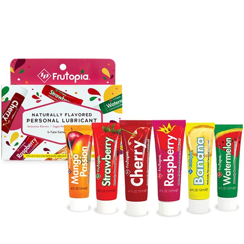 ID FRUTOPIA – LUBRIFICANTI ASSORTITI 5 CONFEZIONE DA 12 ML