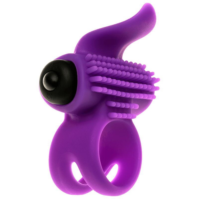 ADRIEN LASTIC – ANELLO VIBRATORE BULLET LASTIC VIOLA