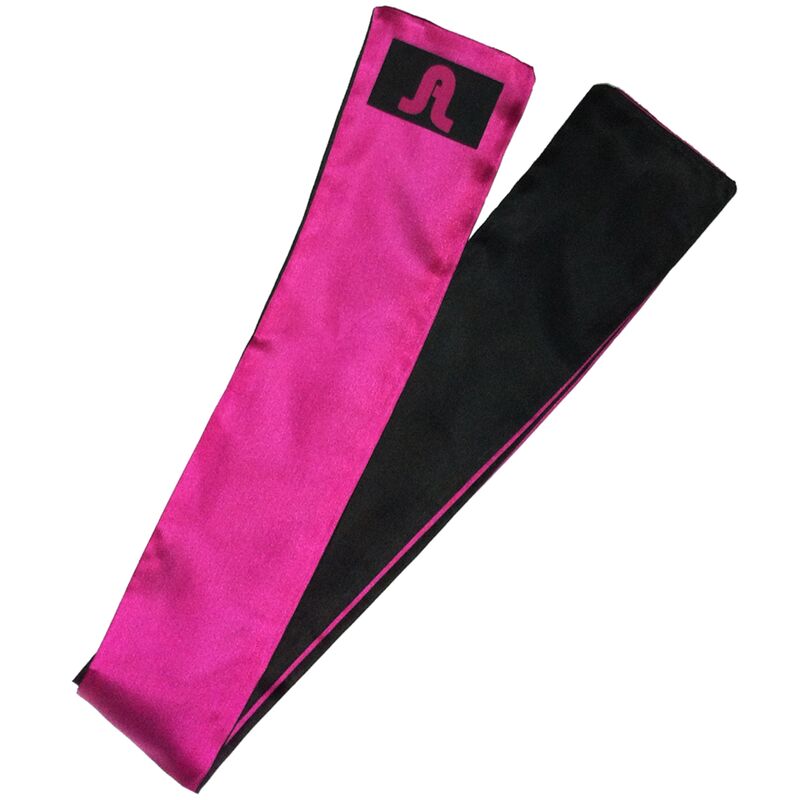ADRIEN LASTIC – BENDA REVERSIBILE SATINATA ROSA/NERO