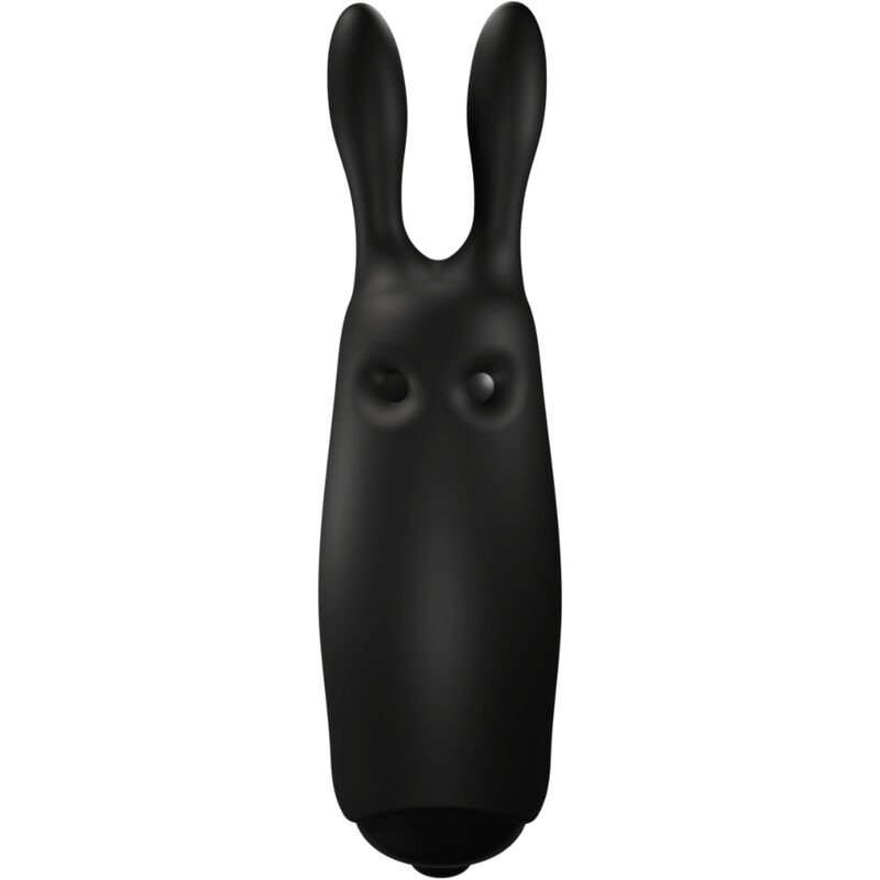 ADRIEN LASTIC – VIBRATORE CONIGLIO NERO TASCABILE IN LASTIC