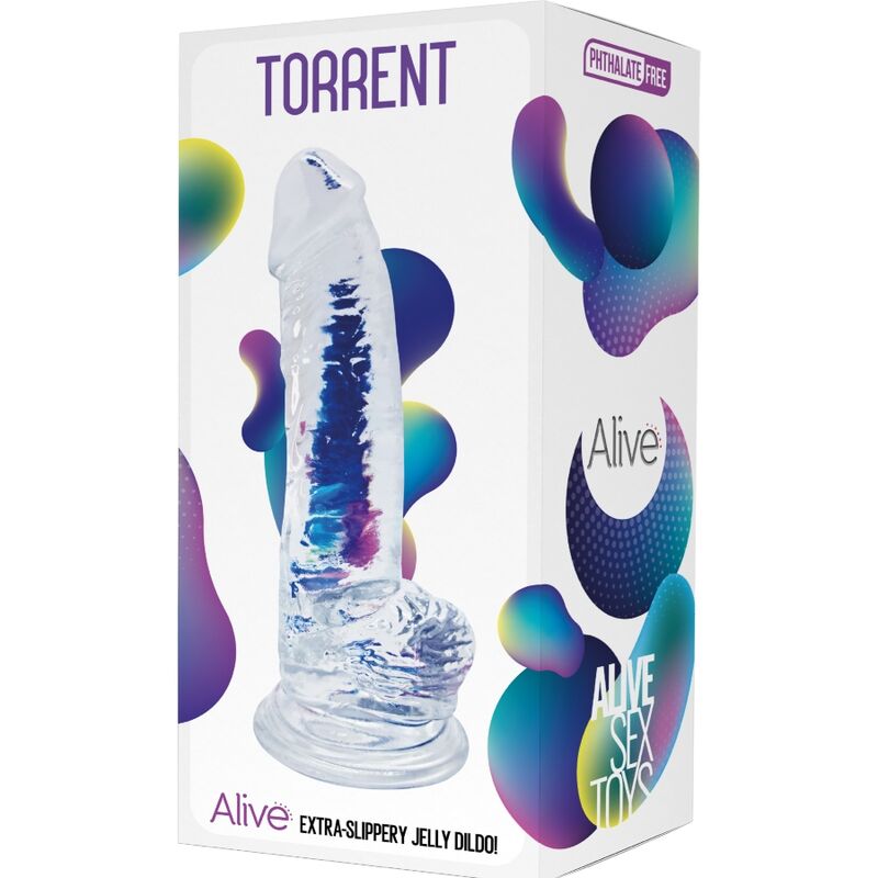 ALIVE – TORRENT PENE REALISTICO TRASPARENTE 20,6 CM 3 ALIVE – TORRENT PENE REALISTICO TRASPARENTE 20,6 CM 3