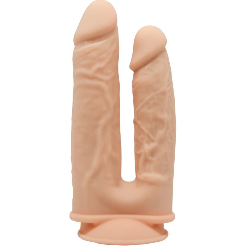 Vibratore Doppio Silexd Modello 1 in Silicone 17,5 cm / 19,5 cm